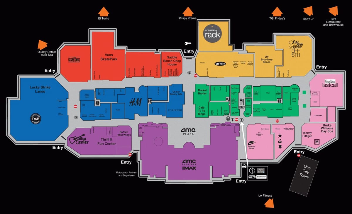mapa Filadelfie mills