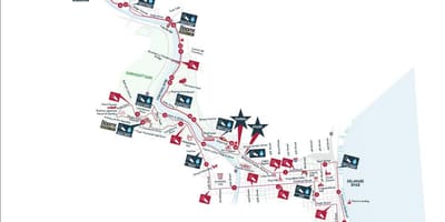 Philadelphia marathon 2015 mapě