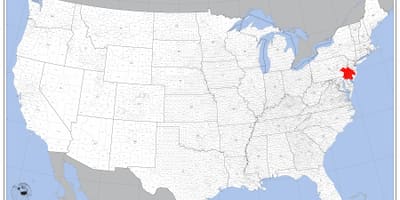 Philadelphia na mapě