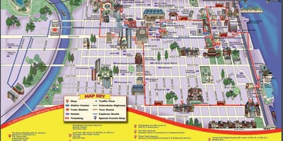 Philadelphia poznávací zájezdy mapě